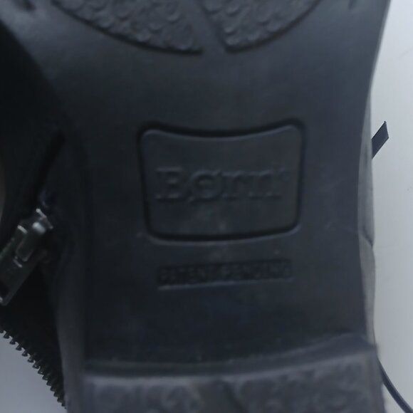 Born Børn Leather Ankle Boots Booties Warm Lining Zipper Size 8M Handcrafted - Picture 14 of 14